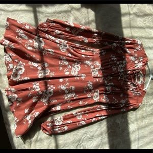 Floral skater style dress